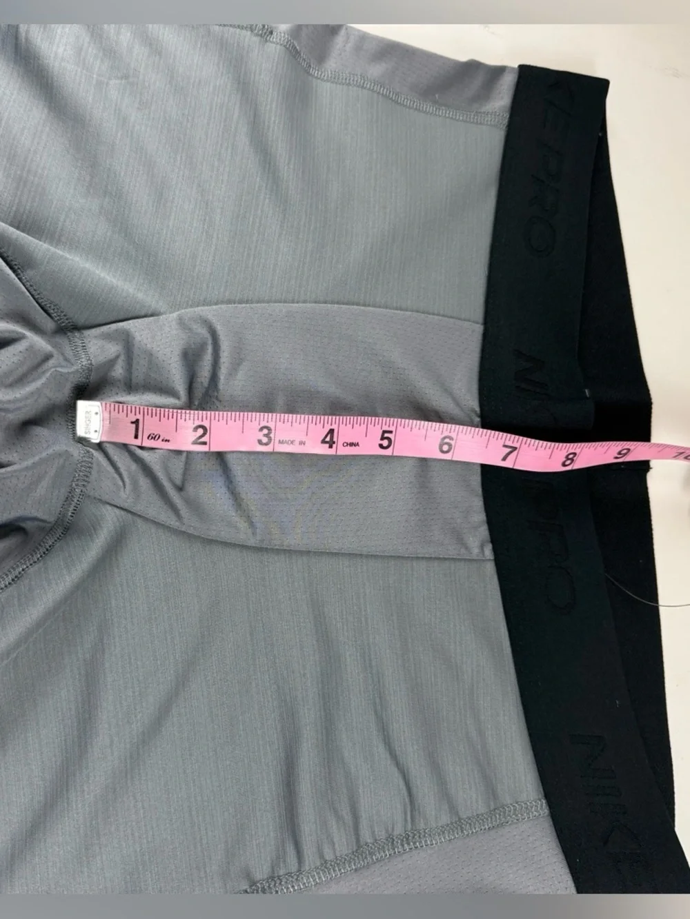 Nike Pro Warm Dri-Fit Tights Mens Large Grey Pants FB7961 084 NWT